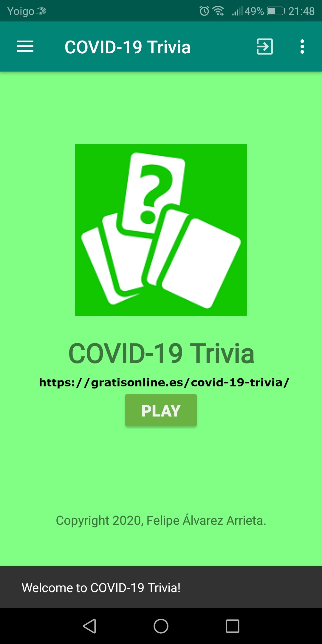 Covid-19 Trivia