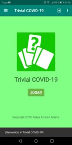 covid trivial app gratis online